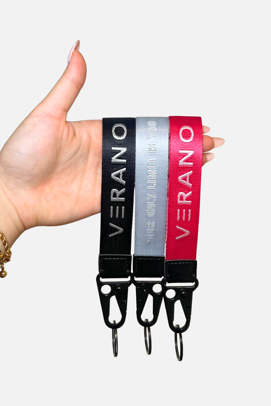 VERANO 'Your Only Limit Is You' Keychain
