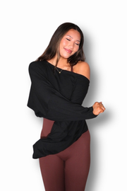 Luna Off-Shoulder Long Sleeve