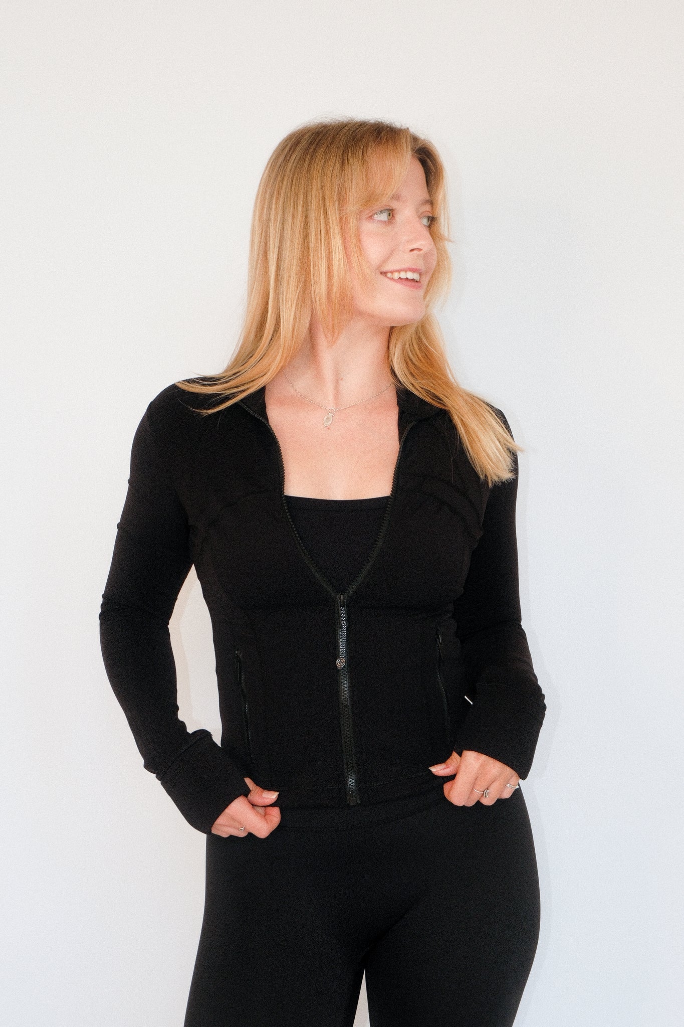 Sculpt Zip Jacket (ONYX)