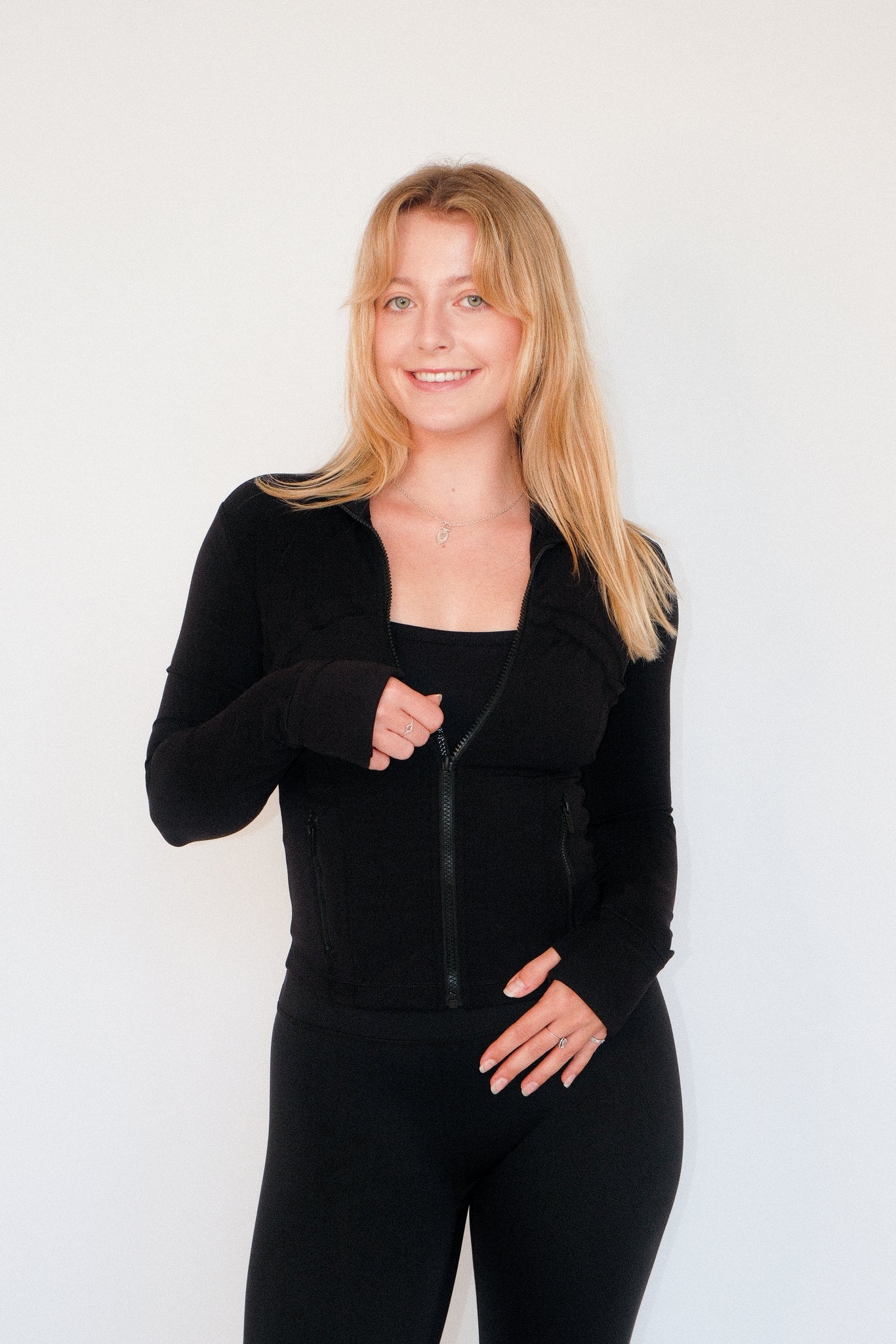 Sculpt Zip Jacket (ONYX)