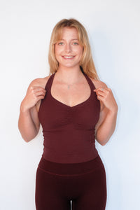 Talia Tank (CHESTNUT)