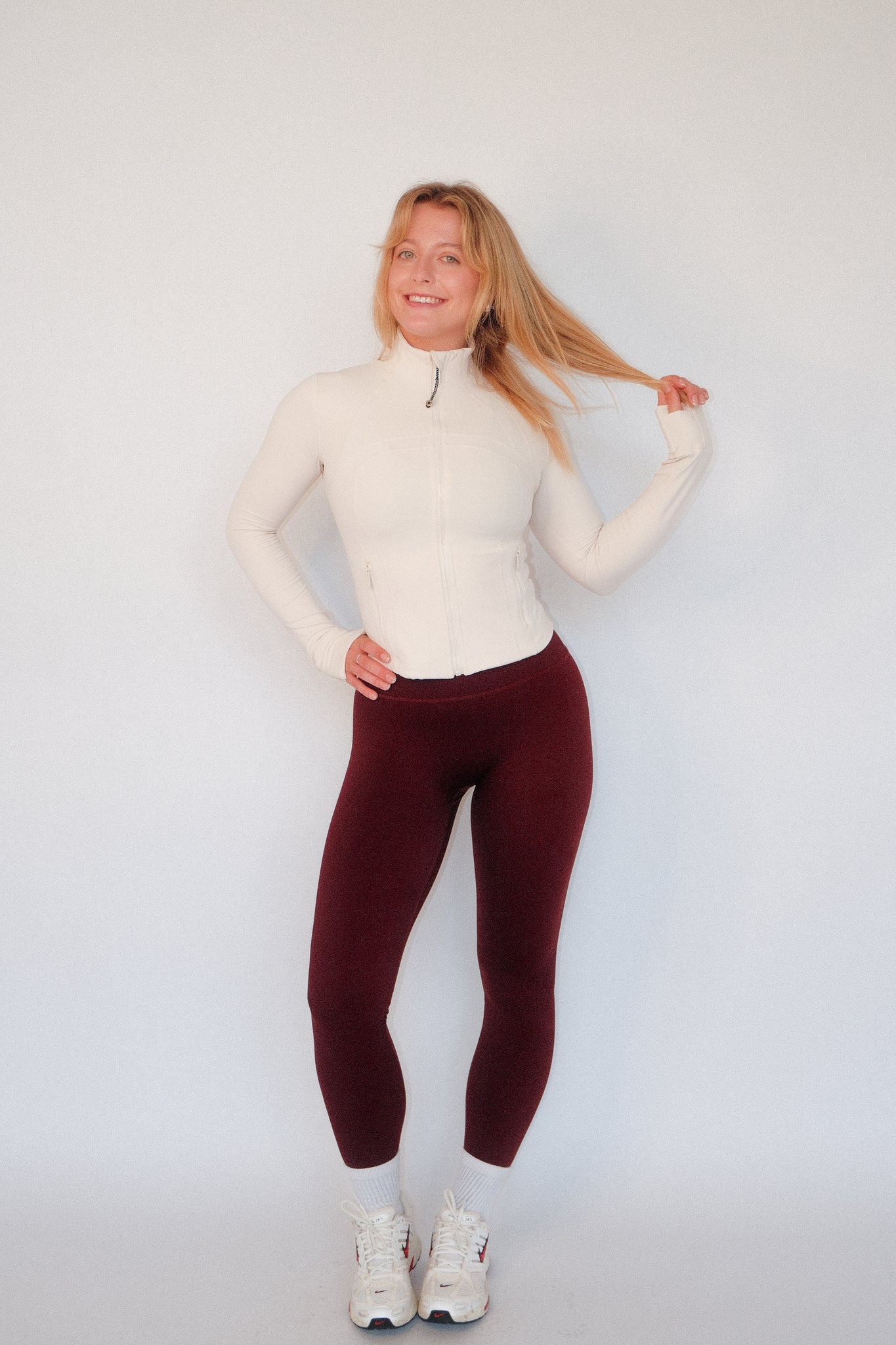 Sculpt Zip Jacket (OAT)
