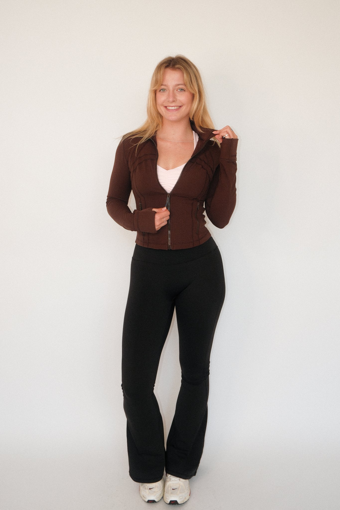 Sculpt Zip Jacket (COCOA)